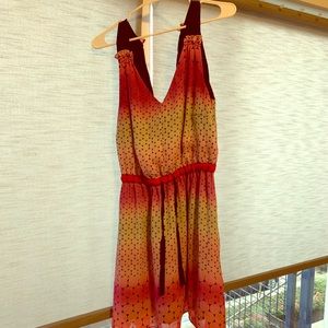 I ❤️ Robson pink patterned dress